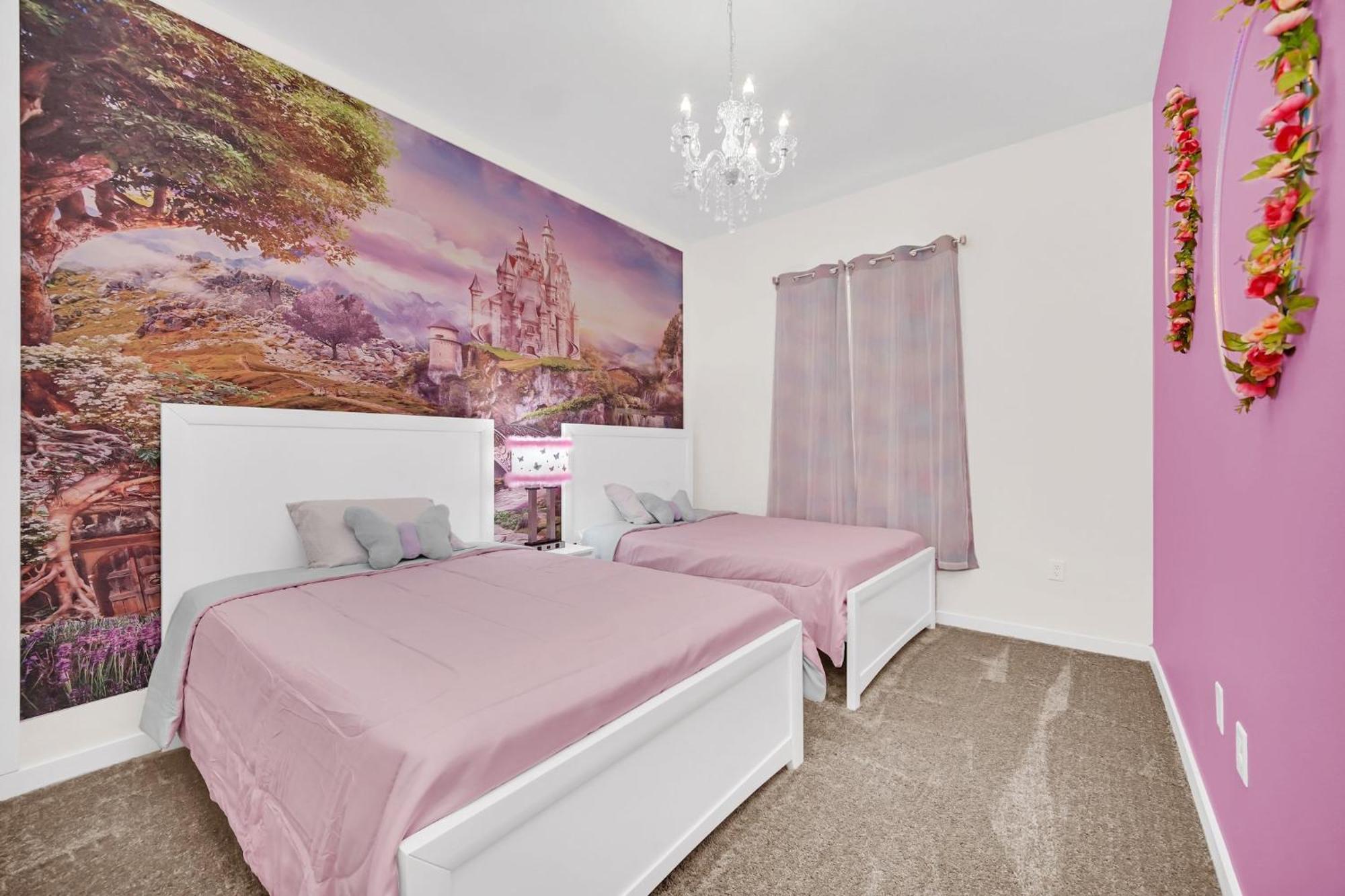 New Spacious And Themed 5 Bedroom Home Minutes From Disney And Waterparks! Orlando Eksteriør bilde