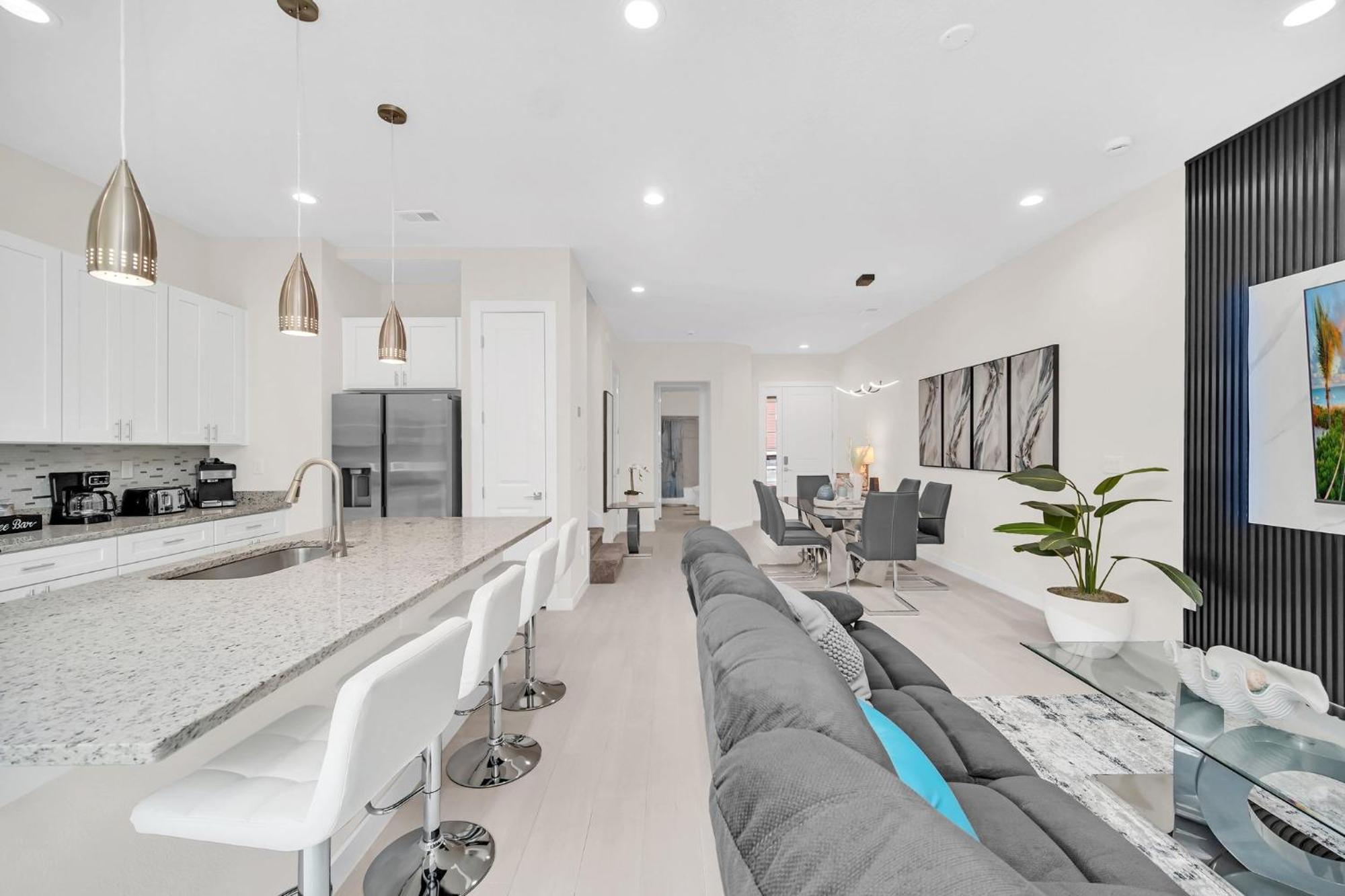 New Spacious And Themed 5 Bedroom Home Minutes From Disney And Waterparks! Orlando Eksteriør bilde